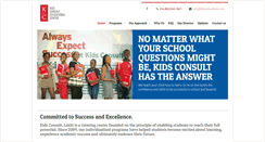 Desktop Screenshot of kidsconsultlekki.com